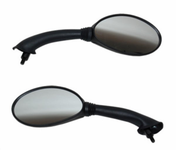jeu de rétroviseurs DMP Piaggio noir fly