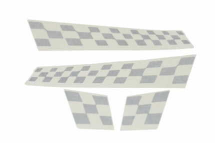 Sticker set Piaggio original sport finish flag grey titanio 742/B riva, vespa S, vx50 67327700a1