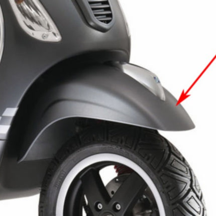 garde-boue avant Piaggio d'origine gris titanio 742/B vespa S 66653060ez