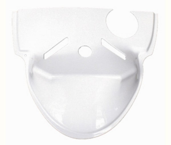 binnenspatbord DMP achter wit piaggio, zip2000, zip2000sp