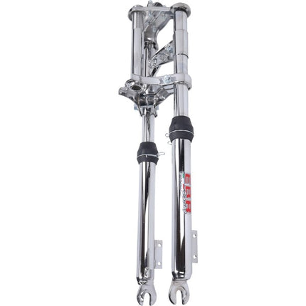 Fourche EBR courte large complète chromée Puch Maxi
