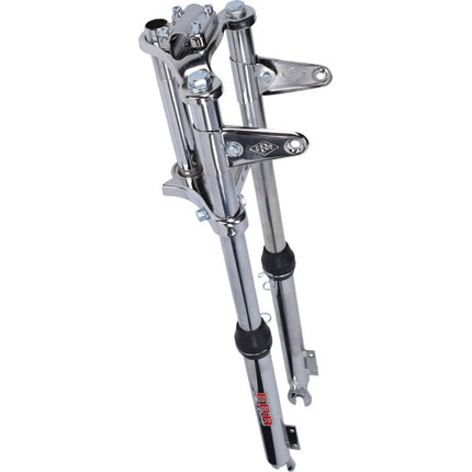 fourche EBR longue large complète chrome puch maxi