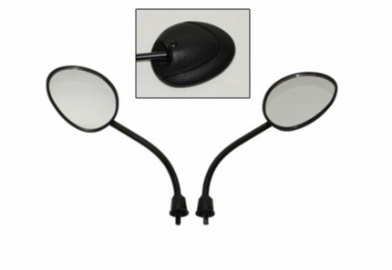 spiegelset DMP origineel model euro-2 E-keur zwart zip va2009, zip2000, zip2006 4t