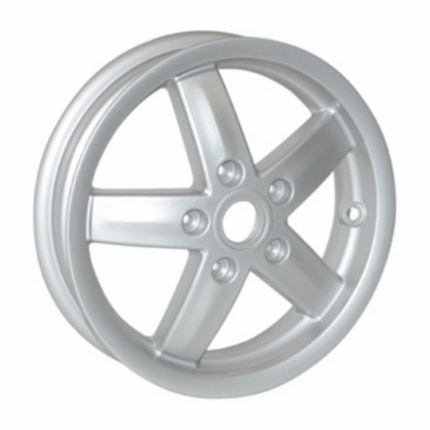 voorwiel Piaggio origineel zilver lxv, vespa lx, vespa S 58579r