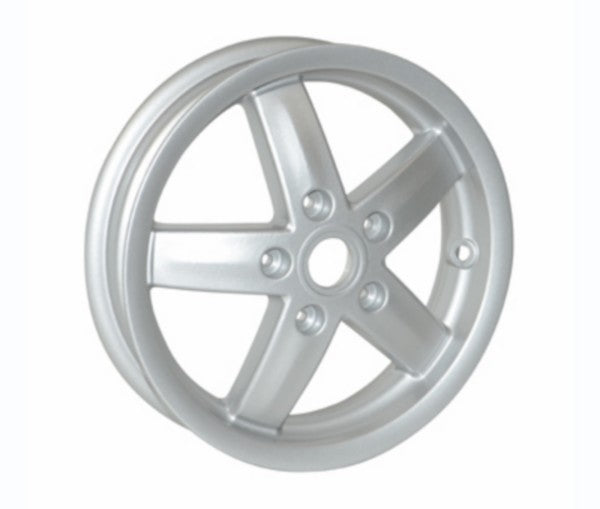 voorwiel Piaggio origineel zilver lxv, vespa lx, vespa S 58579r