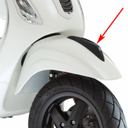 Enjoliveur de garde-boue avant noir Piaggio original Vespa S, Vespa S 4T-2V Sport 675525