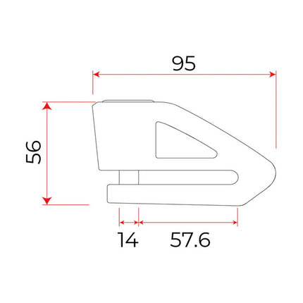 Pro-tect Schijfremslot Disq Pro ART 4 – productafbeelding 6