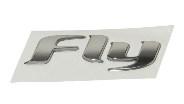 sticker Piaggio origineel woord [fly] chroom fly new 2012 675137