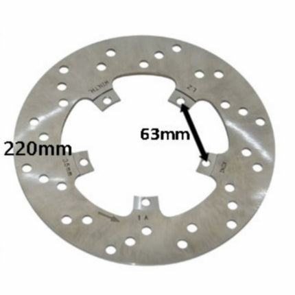 Disque de frein Piaggio d'origine 220mm fly new 2012 666761