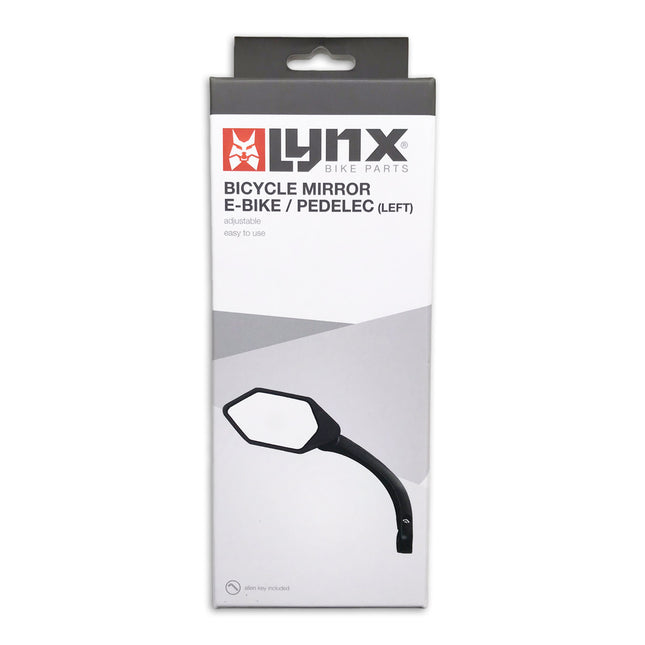 Lynx Fietsspiegel E-bike / speed pedelec (links) – productafbeelding 2