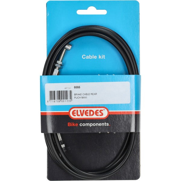 rear brake cable elvedes black puch maxi