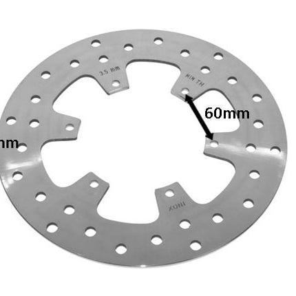 Disque de frein Piaggio d'origine pour 240mm fuoco, runner, mp3 649226
