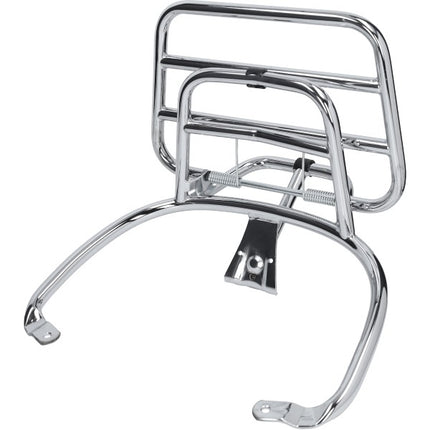 Porte-bagages arrière Piaggio repliable chromé Elettrica, Primavera, Sprint 1b000789
