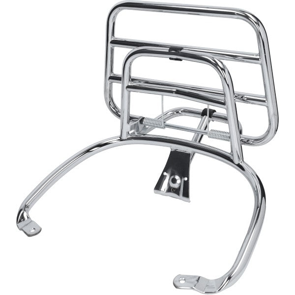 achterdrager Piaggio origineel opklapbaar chroom elettrica, primavera, sprint 1b000789