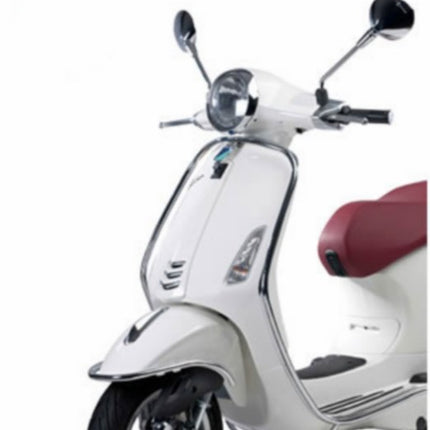 Decorative bar set Piaggio original front chrome elettrica, primavera, sprint 1b000927