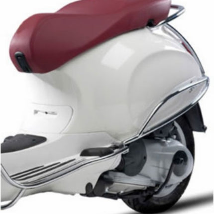 Jeu d'arceaux de protection Piaggio d'origine arrière chromé primavera, sprint 1b000928