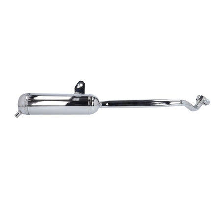pot d'échappement tecno modèle original (fabriqué en UE) chromé ciao