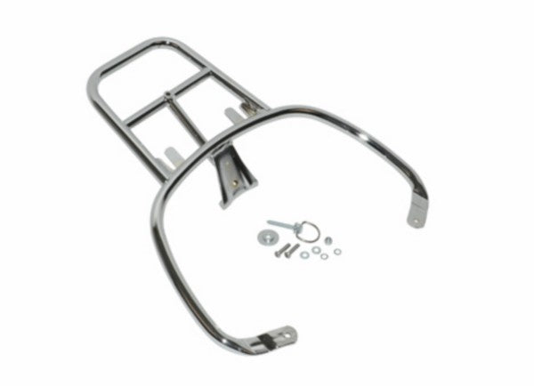 achterdrager Piaggio origineel topkoffer chroom vespa, primavera, sprint 1b000815