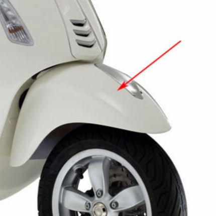 voorspatbord Piaggio origineel wit fusion 544 primavera 1b000947500br