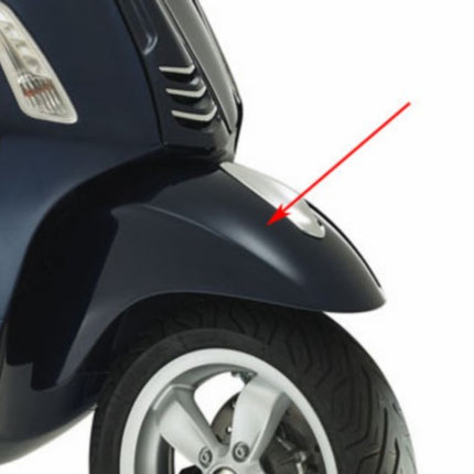 voorspatbord Piaggio origineel blauw midnight 222 primavera 1b000947000de