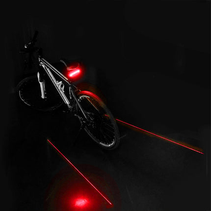 Meilan Laser achterlicht met afstandbediening USB X5 – productafbeelding 2