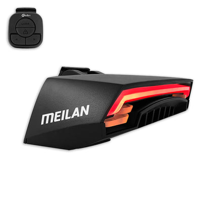 Meilan Laser achterlicht met afstandbediening USB X5