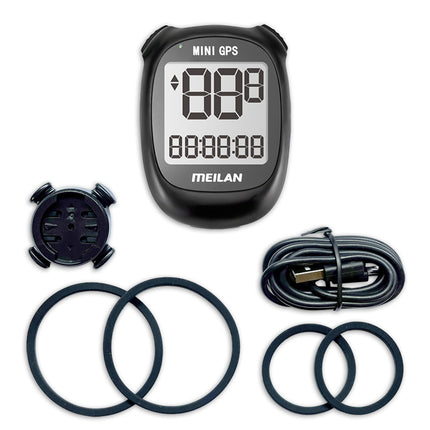 Meilan Fietscomputer GPS M3 Mini – USB oplaadbaar – FK427210.BLA – productafbeelding 2
