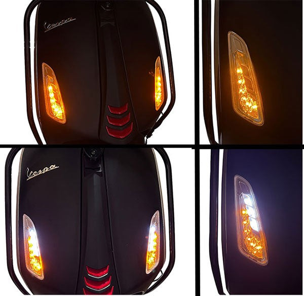 knipperlichtset DMP led dagrijverlichting helder (i-get 37049) voor primavera, sprint