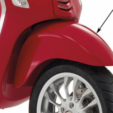 voorspatbord Piaggio origineel rood dragon 894 sprint 1b006646000r7