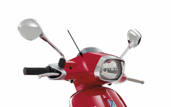stuurkap Piaggio origineel boven rood dragon 894 sprint 1b000071000r7