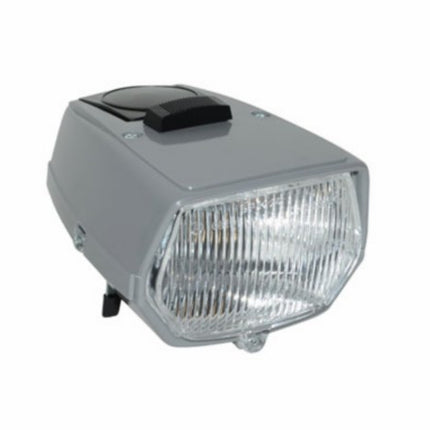 koplamp DMP vierkant + schakelaar A-kwaliteit grijs puch maxi