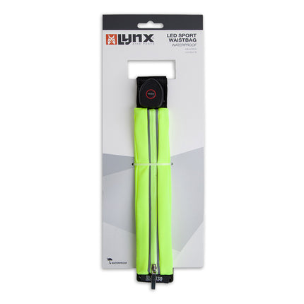 Lynx Reflecterende LED heuptas / hardloopriem USB – productafbeelding 2