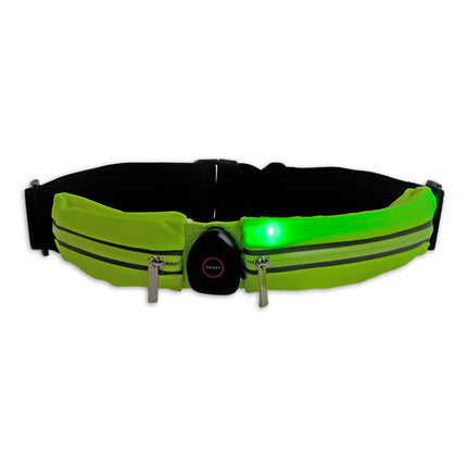 Lynx Reflecterende LED heuptas / hardloopriem (dubbel) USB – productafbeelding 3