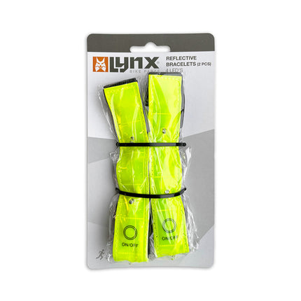 Lynx Reflecterende armband 4 LED's (2x) – productafbeelding 2