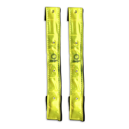 Lynx Reflecterende armband 4 LED's (2x)