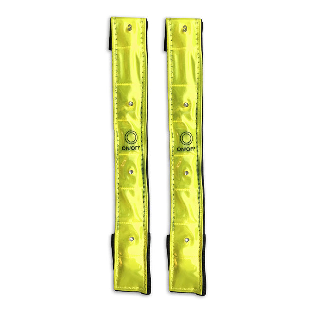Lynx Reflecterende armband 4 LED's (2x)