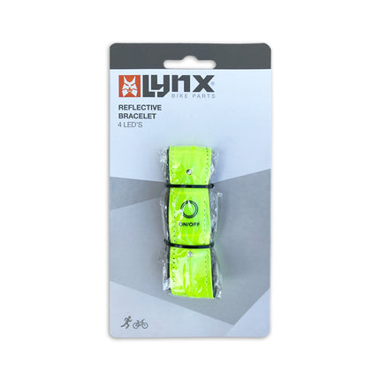 Lynx Reflecterende armband 4 LED's – productafbeelding 2