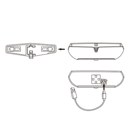 Lynx Achterlicht USB Eagle – productafbeelding 5