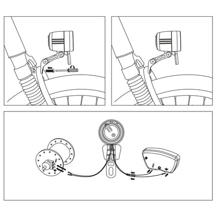Lynx Koplamp Dynamo Max+ Sensor 100 Lux – productafbeelding 3