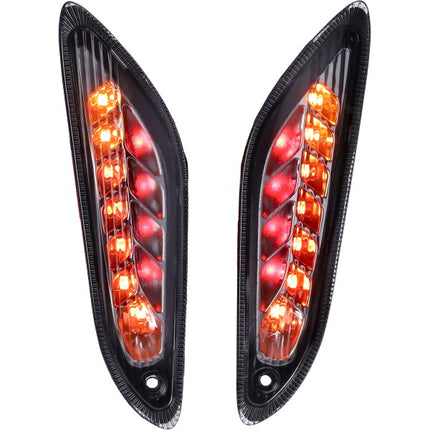 Clignotants DMP LED Luxe clignotants+feu arrière/stop arrière noir/fumé Primavera, Sprint