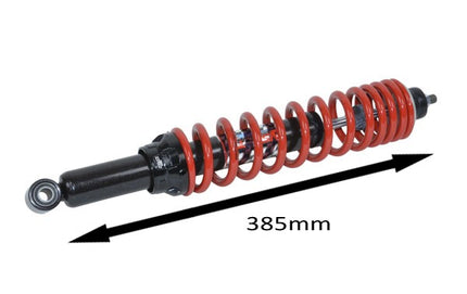 amortisseur yss hybrid DTG maxi scooter DTG arrière 360mm rouge primavera 150 4t, sprint 125 4t ob220-360p-02