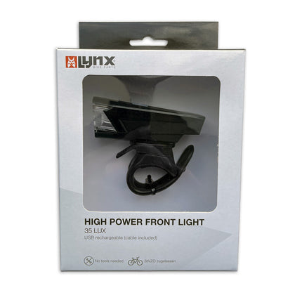 Lynx Koplamp USB High Power 35 Lux – productafbeelding 2