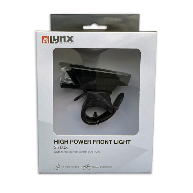 Lynx Koplamp USB High Power 35 Lux – productafbeelding 2