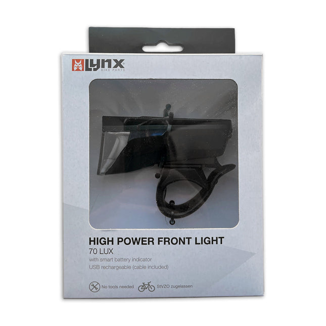 Lynx Koplamp USB High Power Max 70 Lux – productafbeelding 2