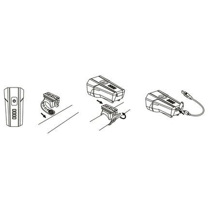 Lynx Koplamp USB High Power Max 70 Lux – productafbeelding 5