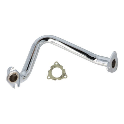 Coude d'échappement (fabriqué en UE) chrome CPI, Hussar, Oliver
