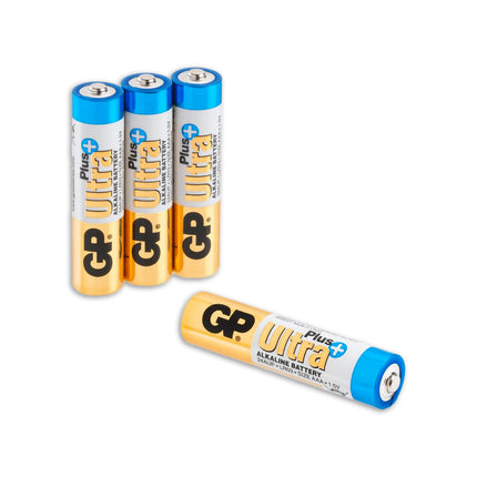 GP Ultra Plus Alkaline AAA-batterijen 4PK – productafbeelding 2