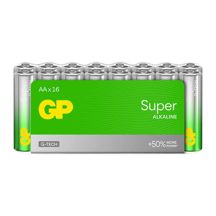 GP Super Alkaline AA-batterijen 16PK – productafbeelding 3