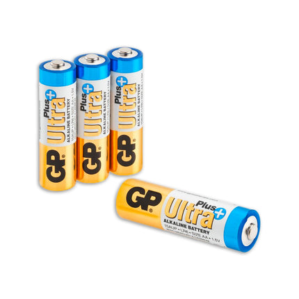 GP Ultra Plus Alkaline AA-batterijen 4PK – productafbeelding 2