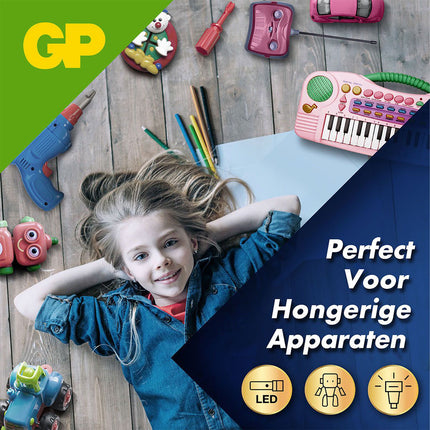 GP Ultra Plus Alkaline AA-batterijen 4PK – productafbeelding 4